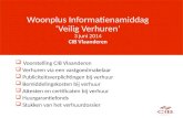 Woonplus Informatienamiddag  ‘Veilig Verhuren’  3 juni 2014 CIB Vlaanderen