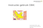 Instructie gebruik DBK