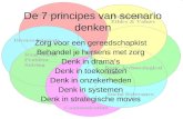 De 7 principes van scenario denken