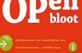Actieplannen  ter  bestrijding  van  kinderarmoede  â€“ OCMW Gent