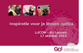 LUCON – KU Leuven 17 oktober 2012