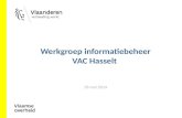 Werkgroep informatiebeheer VAC Hasselt