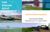 Update Rivierenproject Commissie M&W Westervoort, 11 april 2013