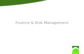 Finance  & Risk Management