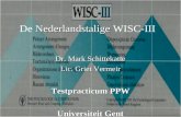 De  Nederlandstalige  WISC-III
