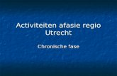 Activiteiten afasie regio Utrecht