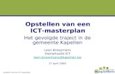Opstellen van een ICT-masterplan