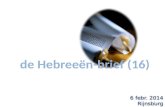 de Hebreeën-brief (16)