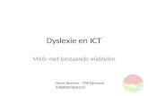 Dyslexie  en ICT