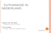 Euthanasie in    Nederland