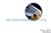 de Hebreeën-brief (15)