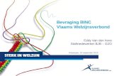 Bevraging BINC Vlaams Welzijnsverbond Eddy Van den hove Stafmedewerker  BJB –  GZO