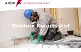 Toolbox Kwartsstof