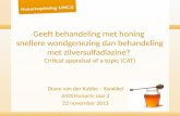 Diane  van der Kubbe – Kwakkel AIOS Huisarts Jaar 2 22 november 2013