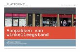 Aanpakken van winkelleegstand NEPROM &  Property  NL, 2 oktober 2013
