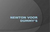 Newton voor dummy’s