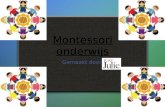 Montessori onderwijs