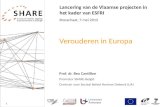 Lancering van de Vlaamse projecten in het kader van ESFRI Brasschaat, 7 mei 2012