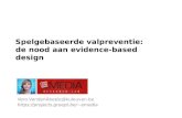 Spelgebaseerde valpreventie: de nood  aan  evidence-based  design