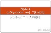 Fi [rN-7 ( vOiy -( vXin   an[  T[ kni [ li [J