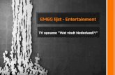 EMEG lijst - Entertainment