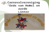 Carnavalvereniging “ Orde  van  Hemel  en  aarde ” Linter