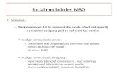 Social  m edia in  het MBO