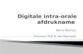 Digitale intra-orale afdrukname