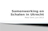 Samenwerking en Schalen in Utrecht