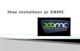 Hoe installeer je XBMC