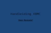 Handleiding XBMC