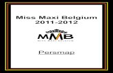 Persmap Miss Maxi Belgium 2011-2012