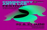 Vrede van Utrecht - programmaboekje Community Arts Lab Festival