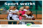 Sport werkt - Terugblik 2012/ Vooruitblik 2013