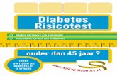 De Diabetes risicotest