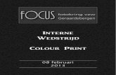 FOCUS' Interne Wedstrijd CP Feb 2013
