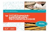 Brochure Voedingsmiddelentechnologie (Geel) 2016-2017