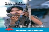 Brochure 'Geen geld voor geweld'