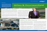 DHV Nieuwsbrief Milieu en Duurzaamheid 2009 nr. 1