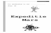 Werkboekje expeditie Mars