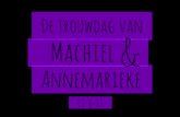 Bruiloft Machiel en Annemarieke