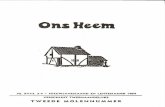 Ons Heem - Tweede molennummer (1964)