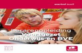 Opleidingsbrochure Hogeschool Rotterdam Leraar VO/BVE