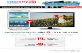 Samsung Galaxy SIII Mini + LG 19LS3500 por ¡solo 19€!