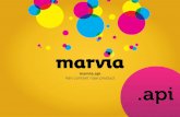 Marvia.api - Van content naar product