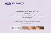 Jaarverslag BMO 2013