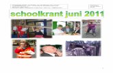 GBS SCHOOLKRANT JUNI 2011