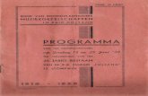 Programmaboekje bondsconcours 1939