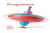 Programma AIM Event 2012