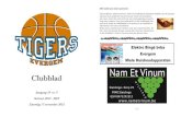 Clubblad Tigers 2012-11-17